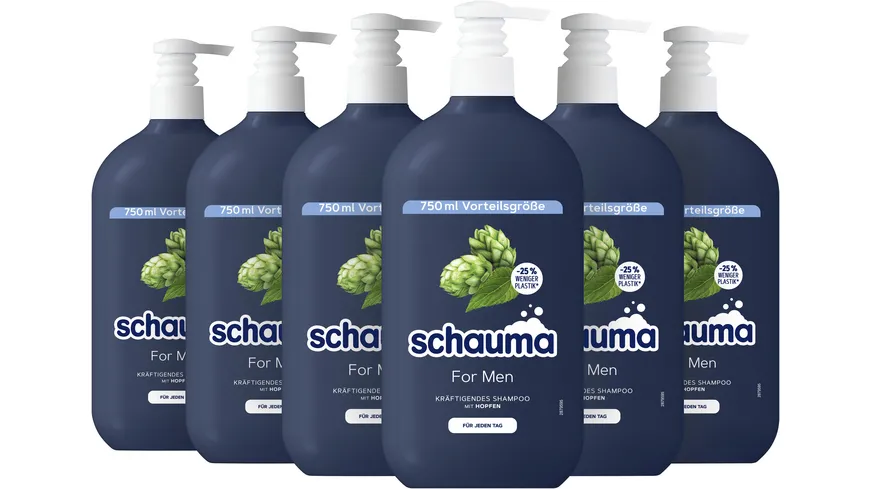SCHAUMA Shampoo For Men 750ml 750 ml