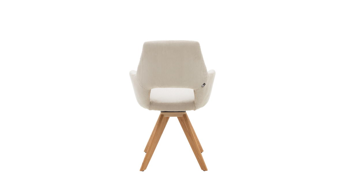 Interliving Schalensessel 5605 Cord Ecru