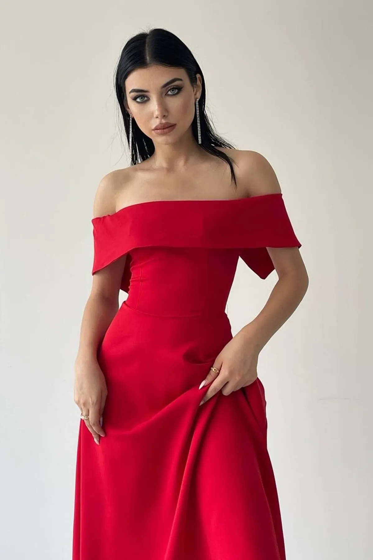 lovebox  Abendkleid & Abschlusskleid - Rot - A-Linie