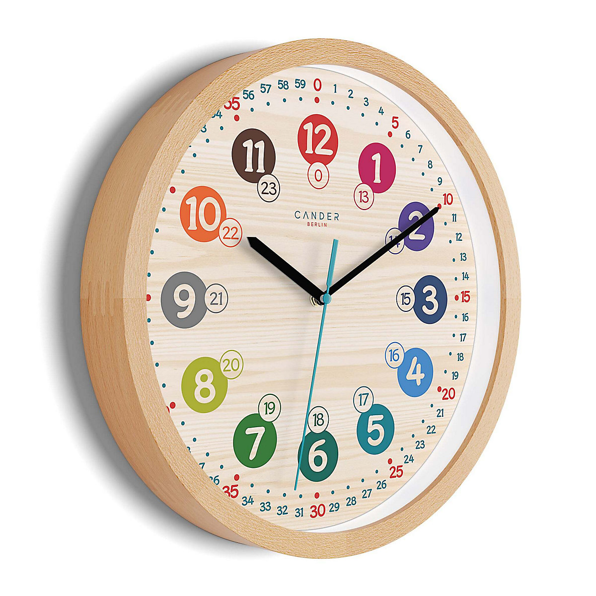 Lautlose Wanduhr