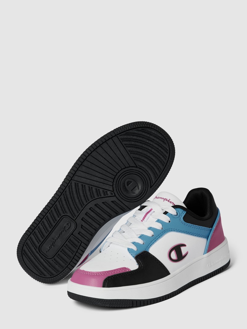 Sneaker mit Label-Details Modell 'REBOUND' in weiß