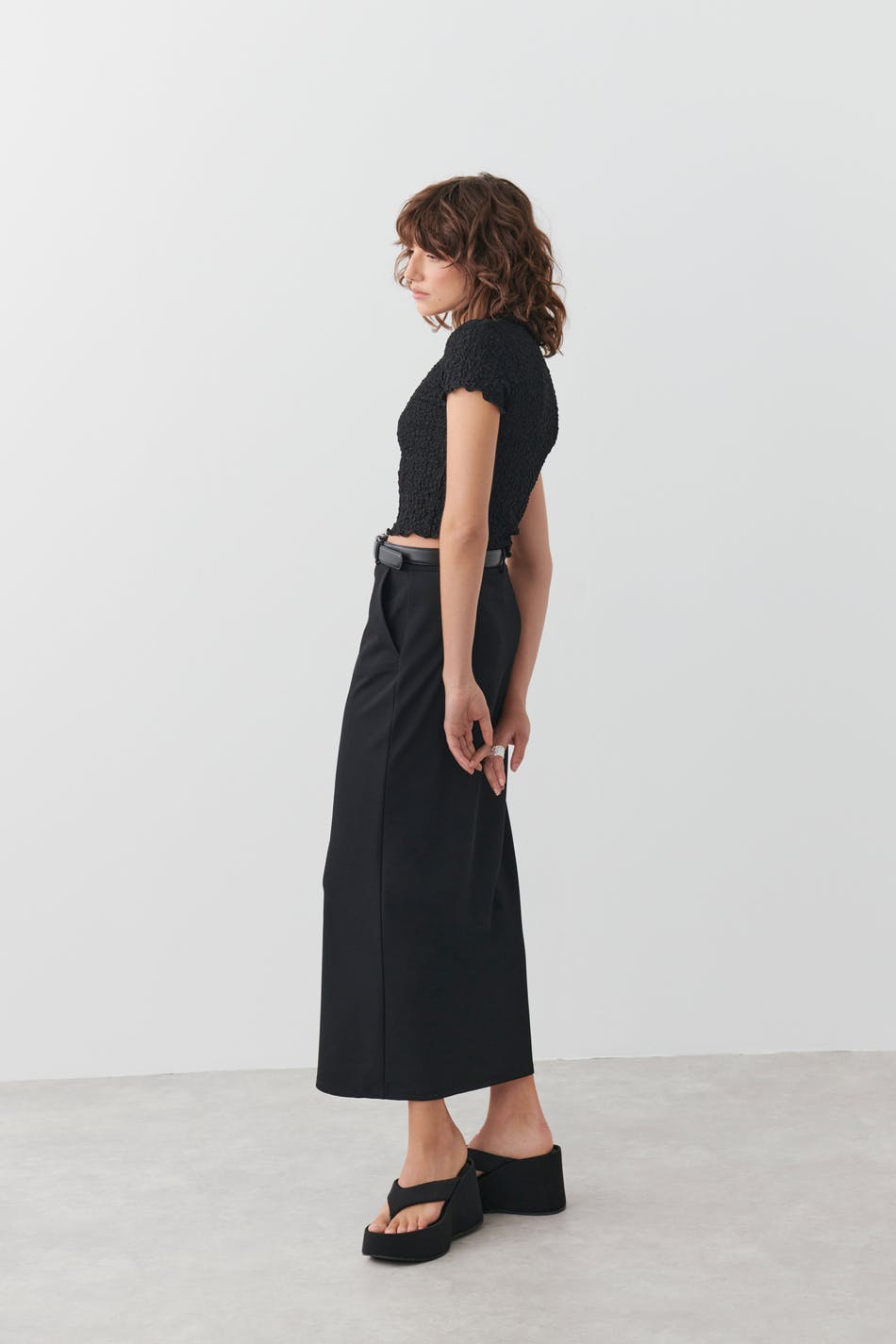 Tailored skirt