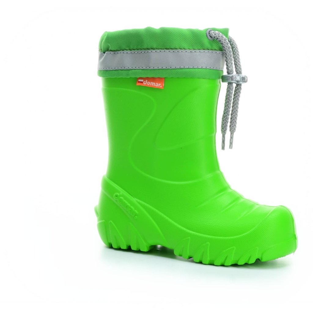 Demar Mammut Grün mit Wollinnensocke Gummistiefel