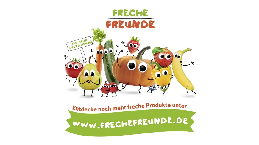 Freche Freunde Bio Fruchtgummi Apfel-Himbeere mit Reispops 30 g