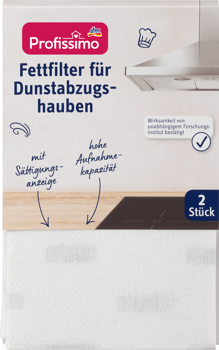 Fettfilter Dunstabzugshauben, 2 St