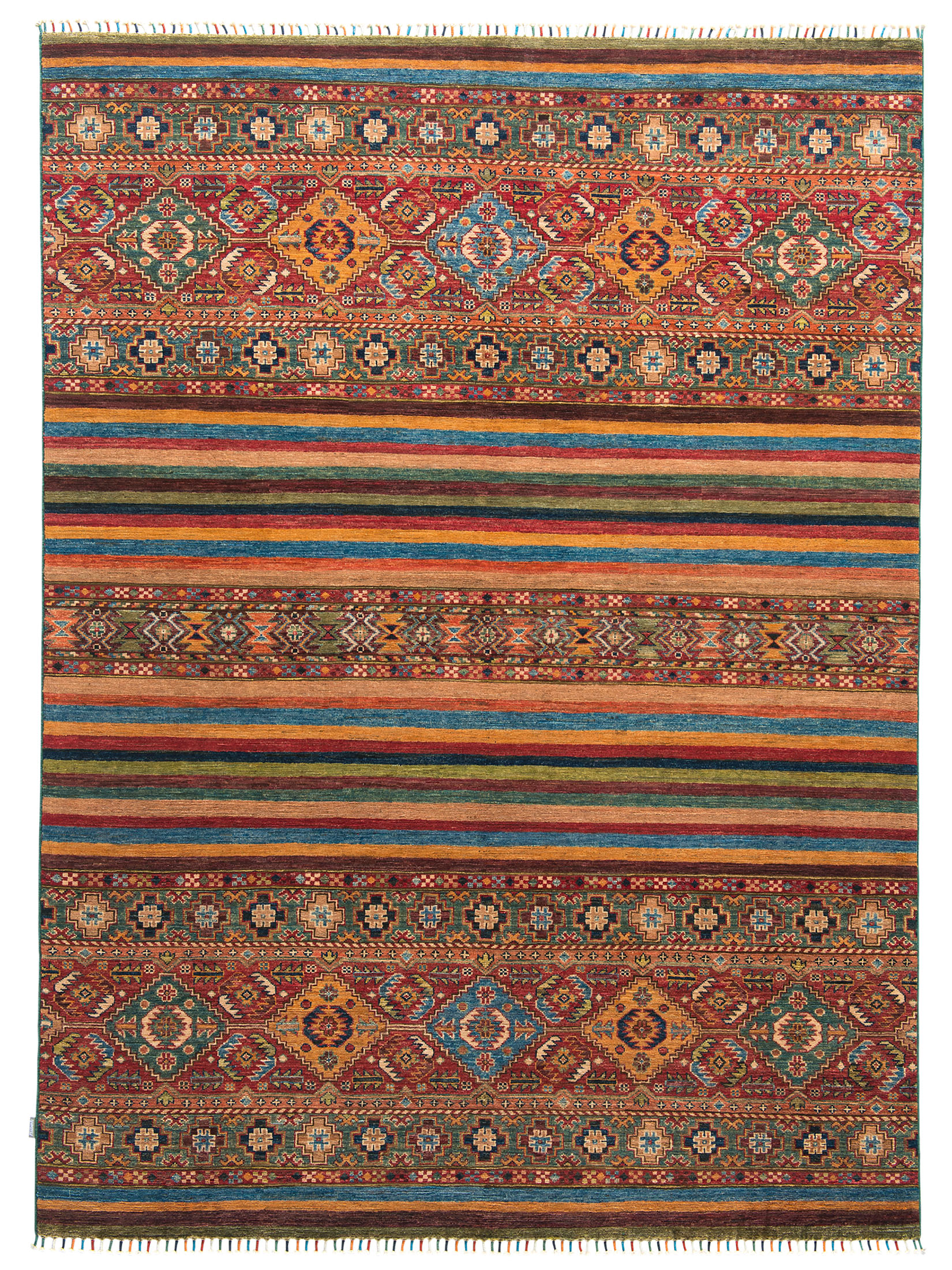 Chobi Schal ca. 173 x 232 cm, Unikat / Einzelstück