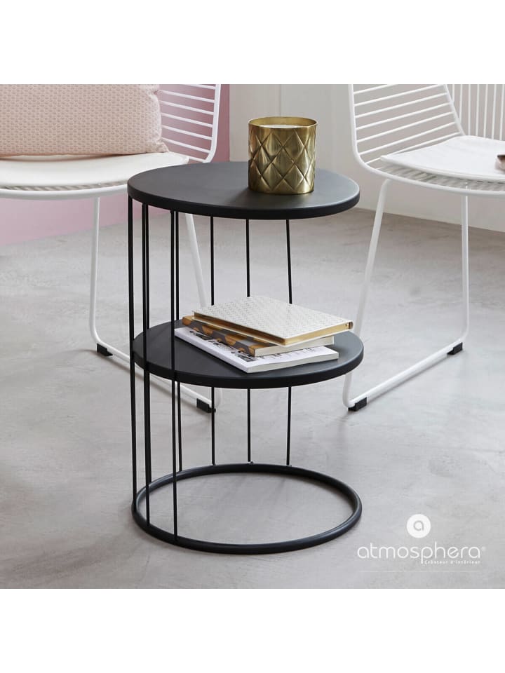 Atmosphera Créateur d'intérieur Couchtisch in schwarz günstig kaufen onesize