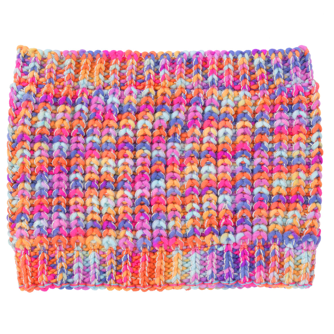 Mädchen Snood mit Effektgarn