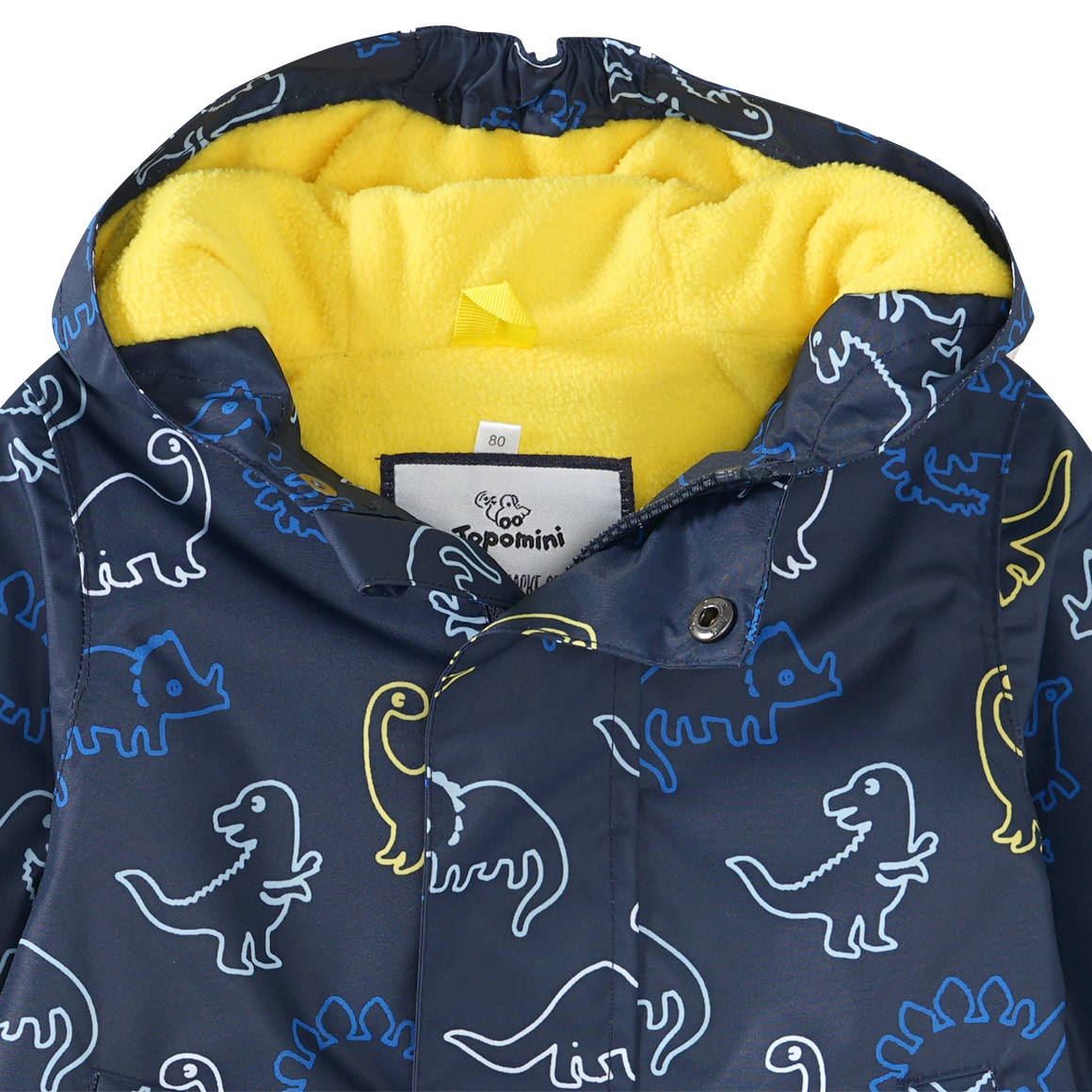 Baby Regenjacke mit Dino-Allover