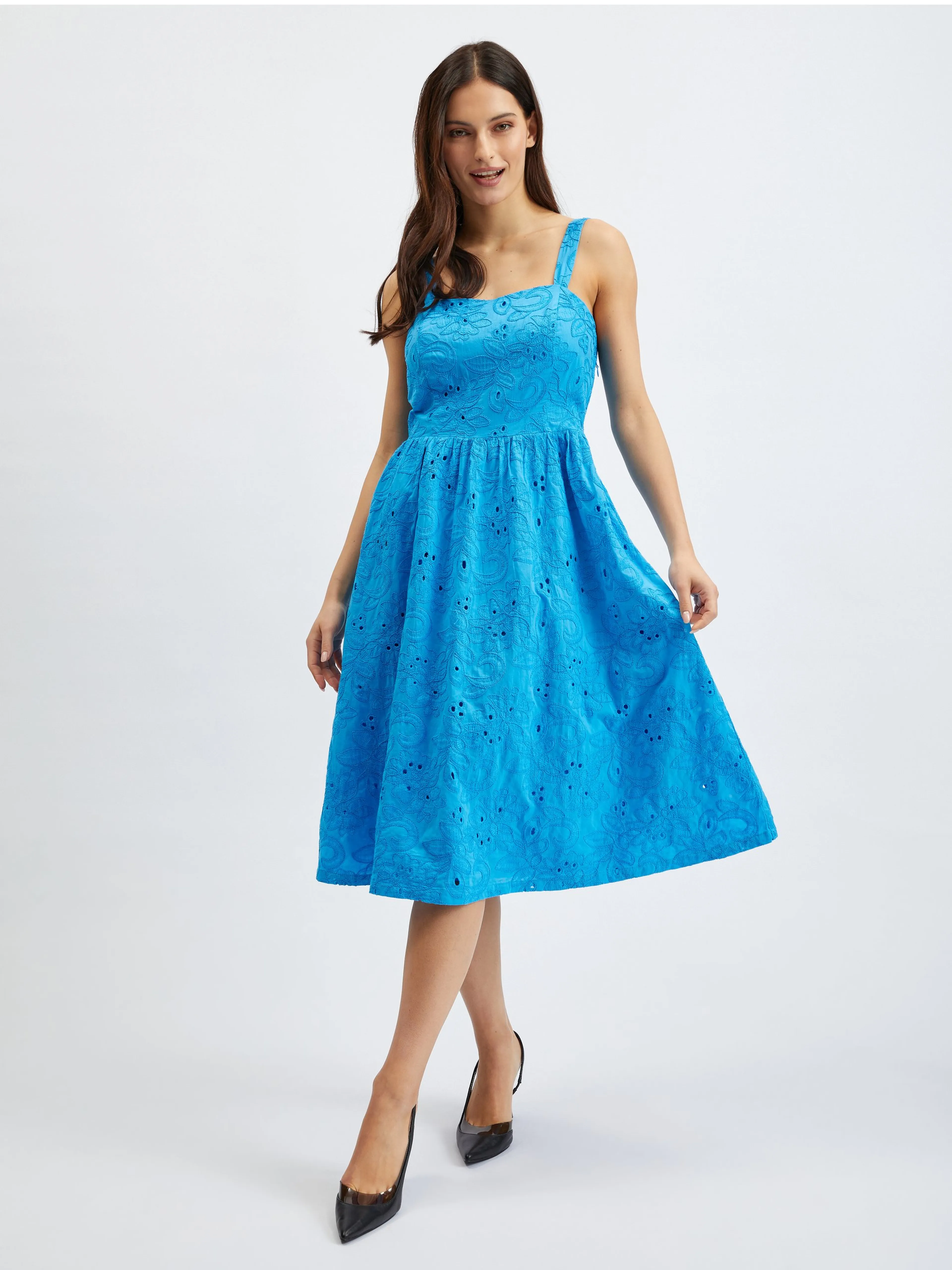 Blaues Damenkleid ORSAY