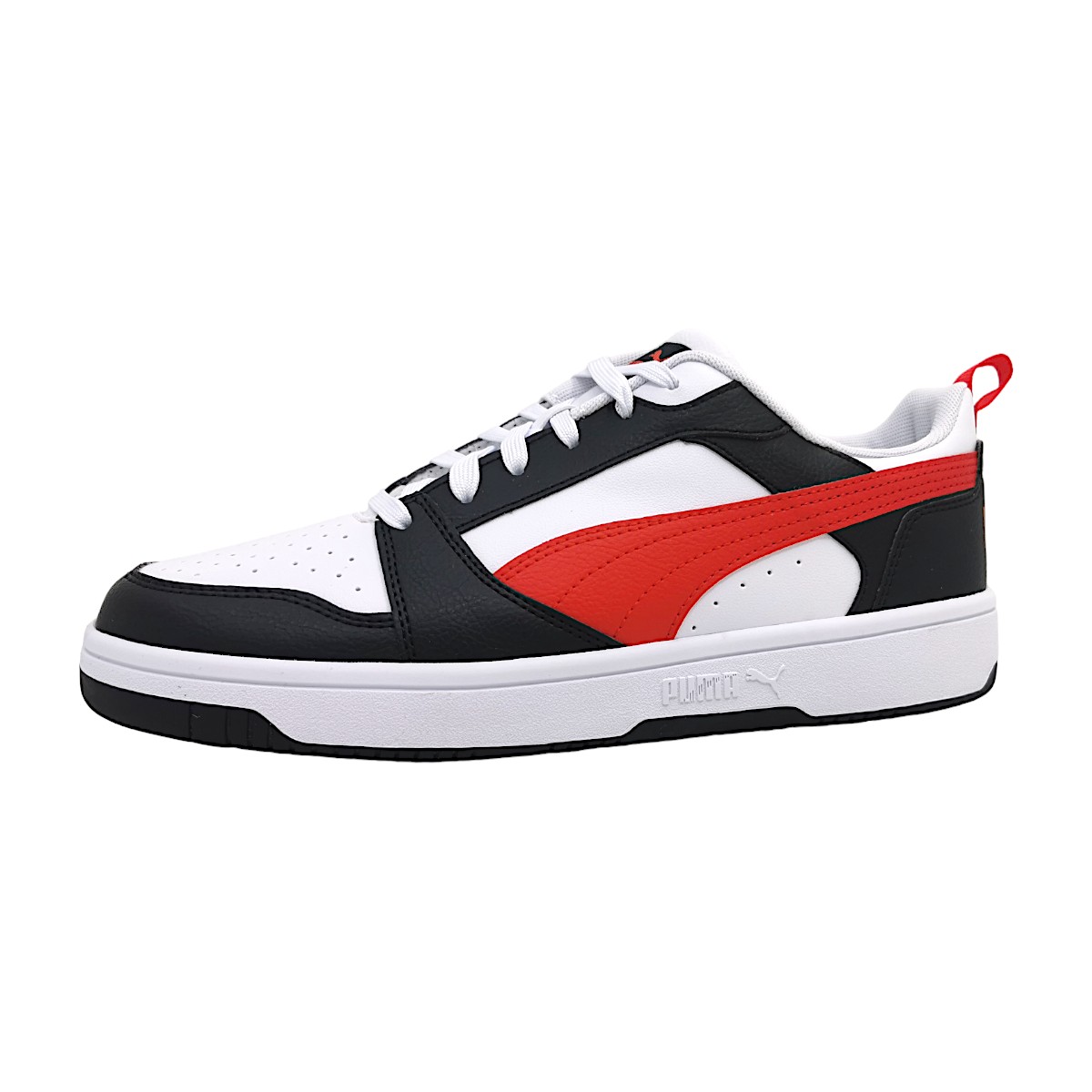 Puma Rebound V6 Low 392328 Weiß 004 White/ Red