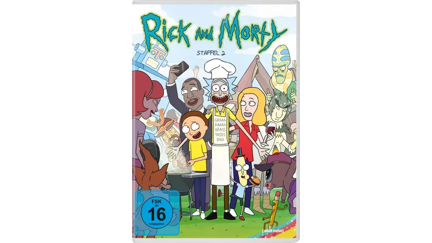 Rick & Morty - Staffel 2  [2 DVDs]
