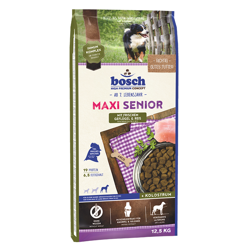 bosch Hundetrockenfutter bosch Maxi Senior 12,5 kg