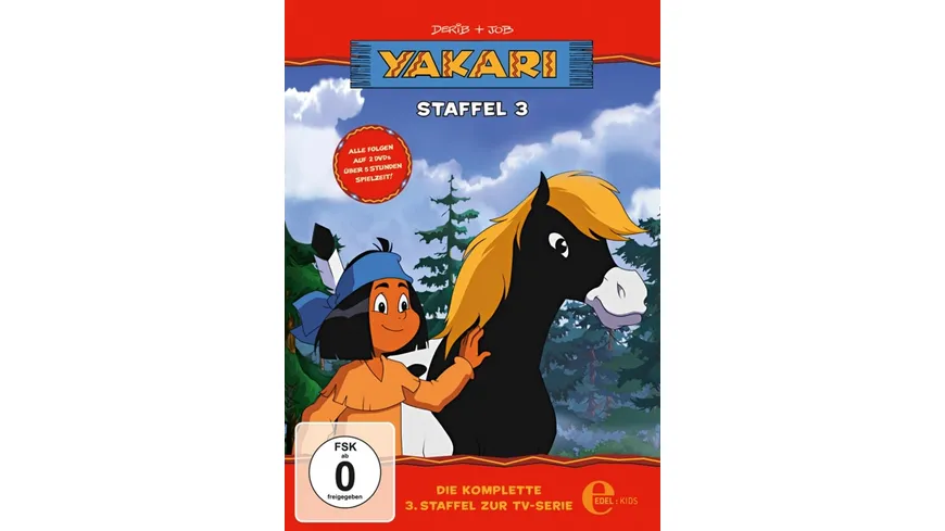 Yakari - Staffel 3  [2 DVDs]