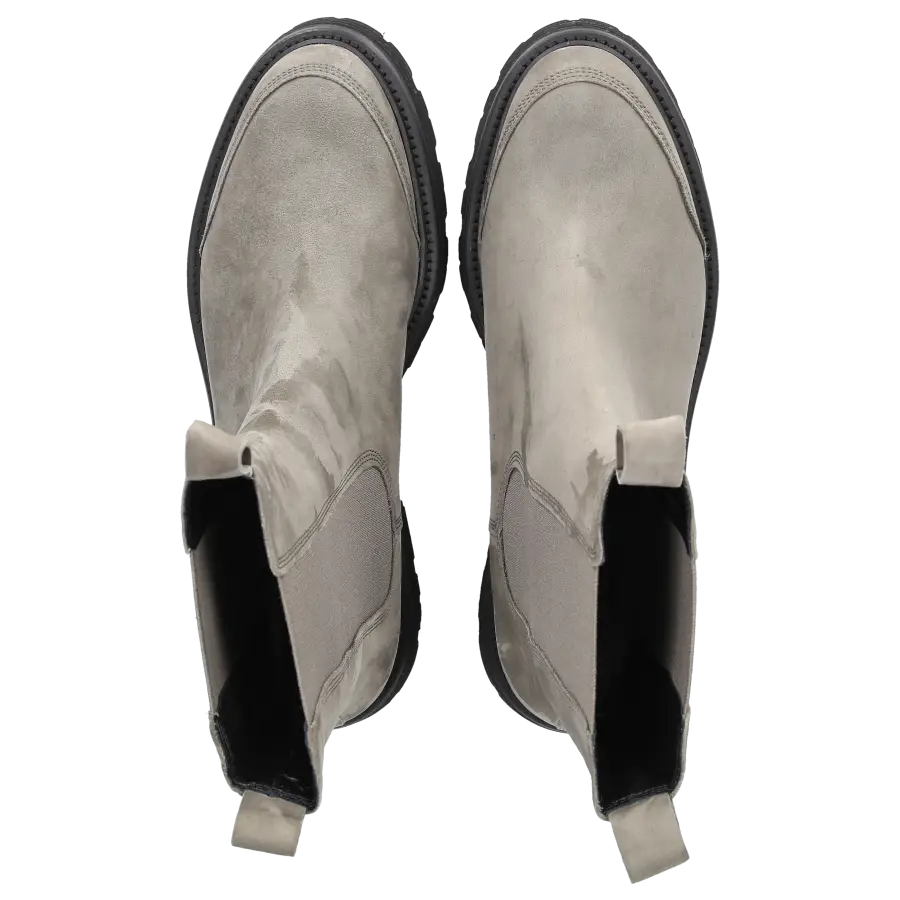 305 SOBE - Chelsea Boots WHITNEY Nubukleder - grün