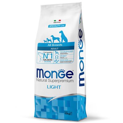 Monge Natural Superpremium All Breeds Light Lachs & Reis