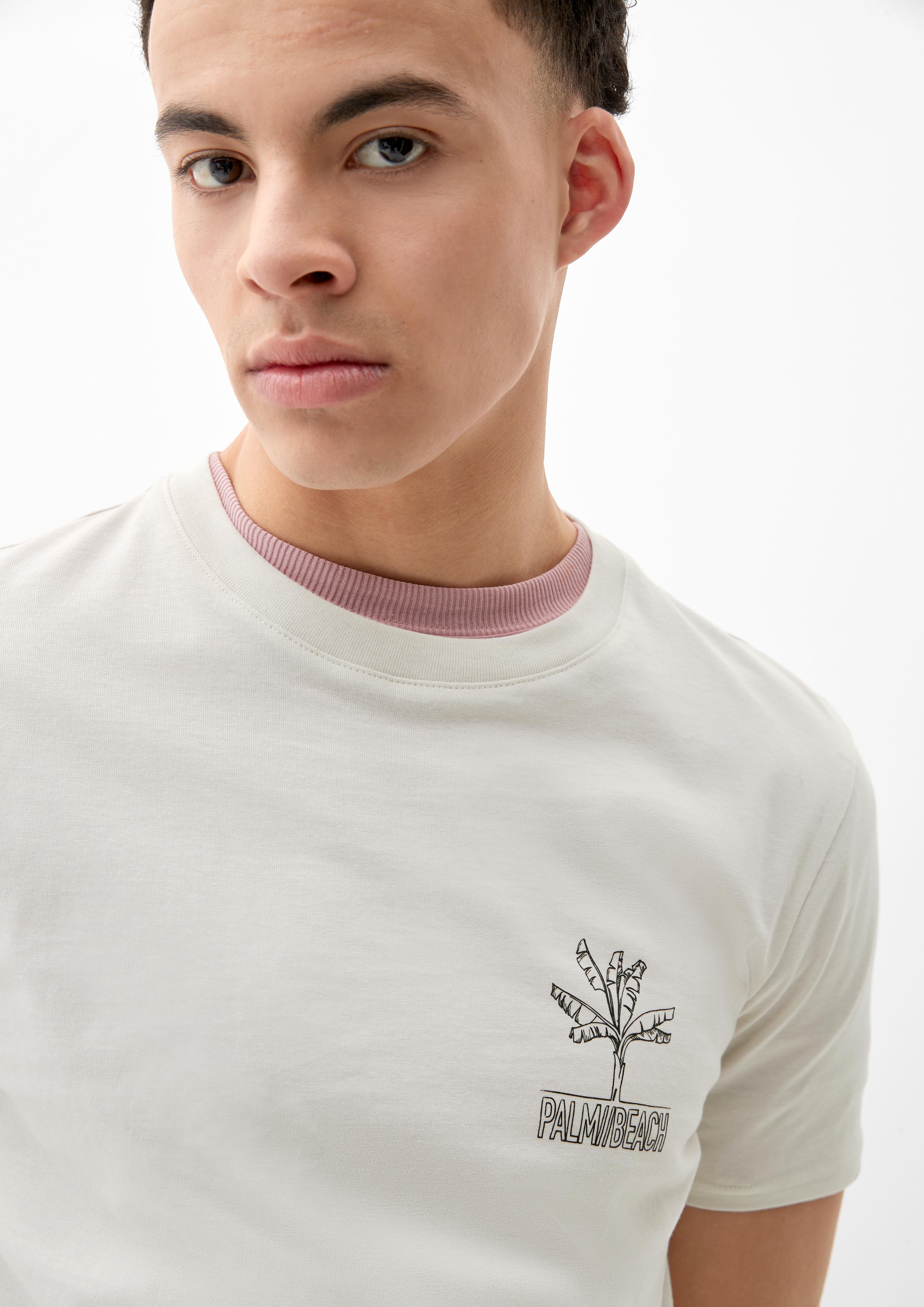 Baumwollshirt mit Rückenprint  2129760-80D0