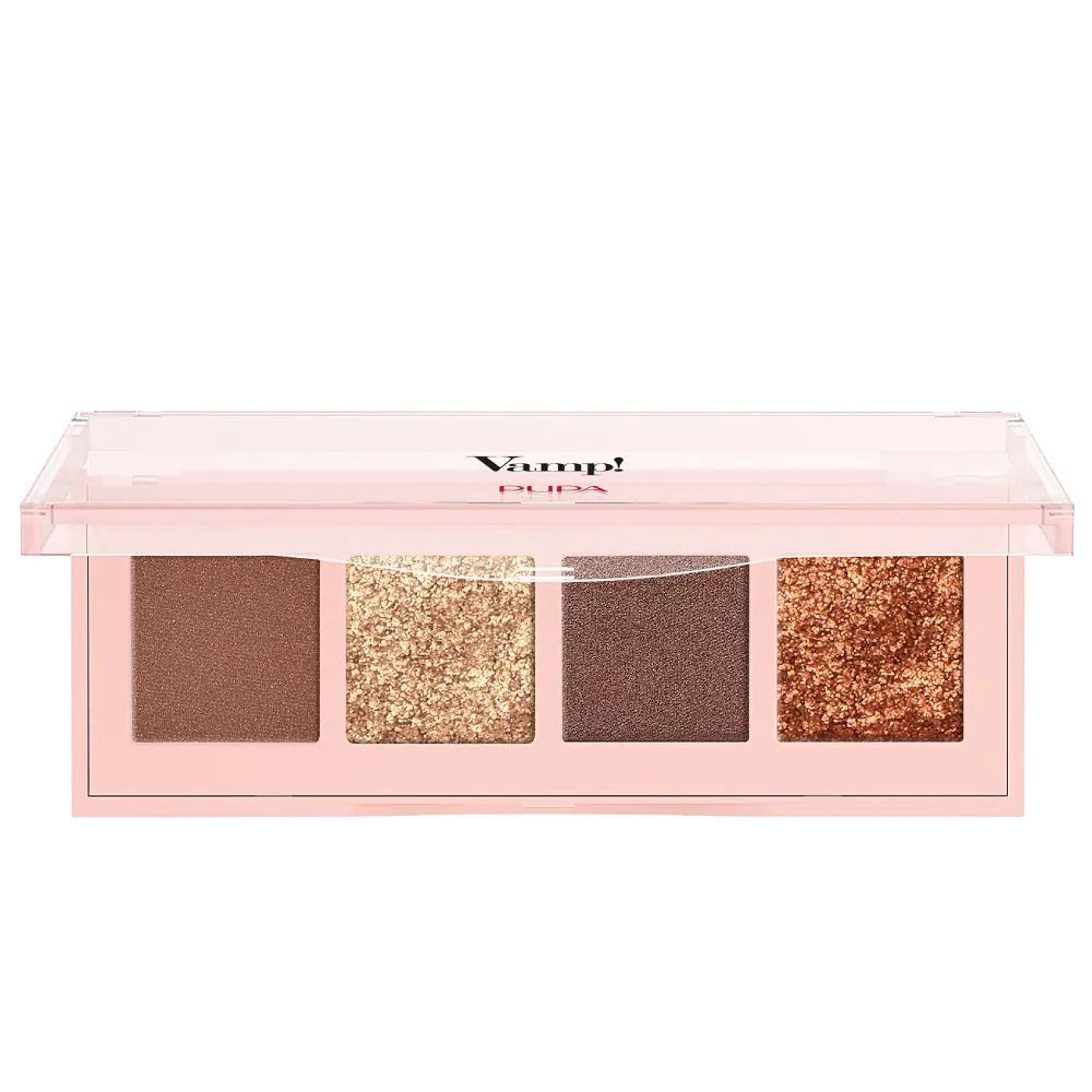 „Pupa Vamp!“ akių šešėlių paletė 002 auksinė bronza
