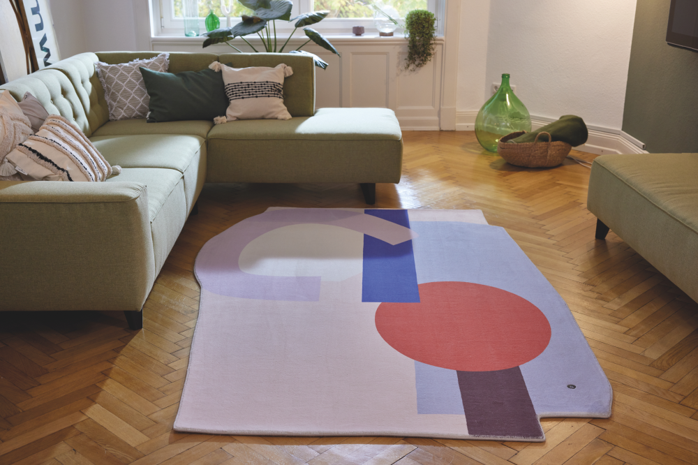 Designteppich Nine