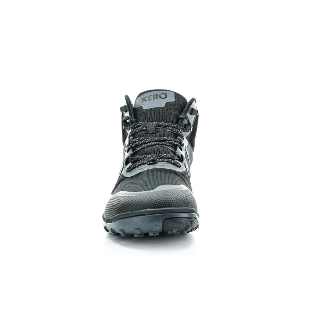 Xero Shoes Scrambler Mid WP Black/Asphalt M Outdoor-Barfußschuhe