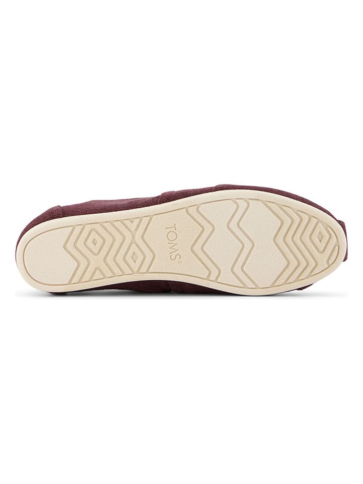 TOMS Espadrilles in Rot günstig kaufen