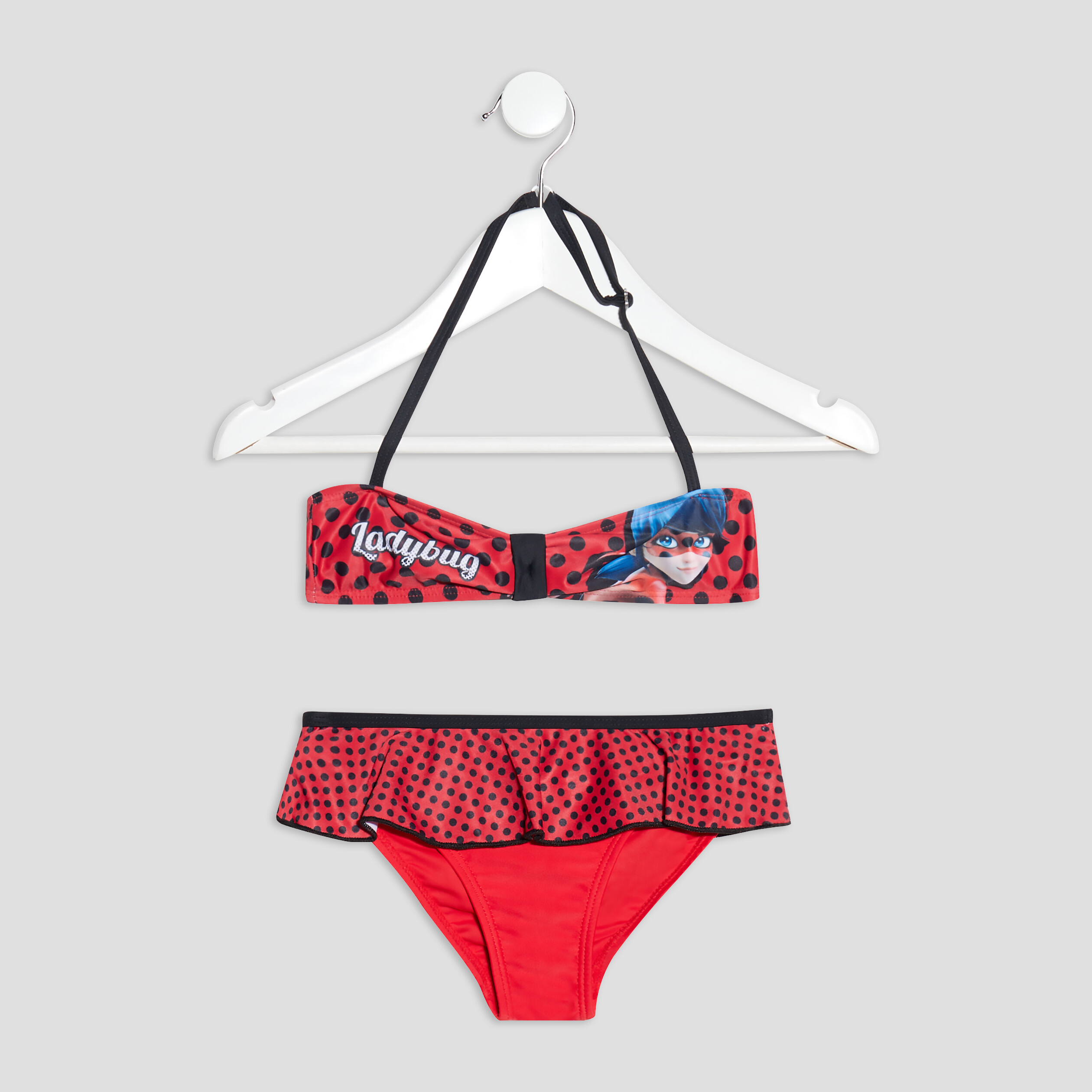 Maillot de bain Ladybug rouge fille | La Halle