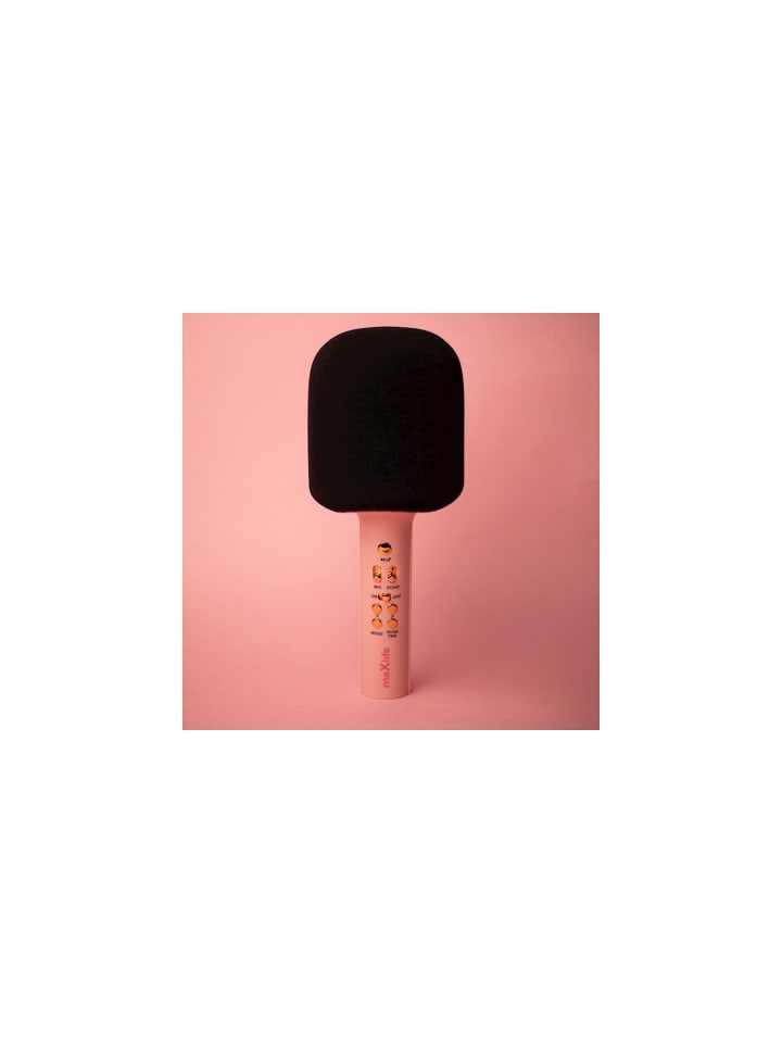 maXlife Maxlife Bluetooth-Mikrofon mit Lautsprecher MXBM-600 Pink in Rosa günstig kaufen onesize