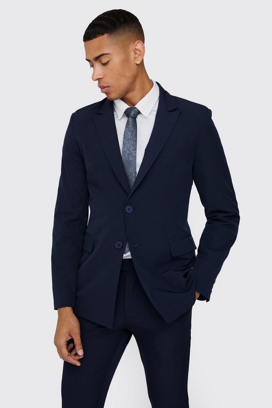 Slim-Fit Stretch-Blazer