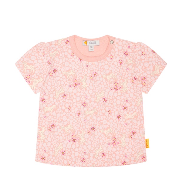 T-Shirt kurzarm, rosa für Mädchen