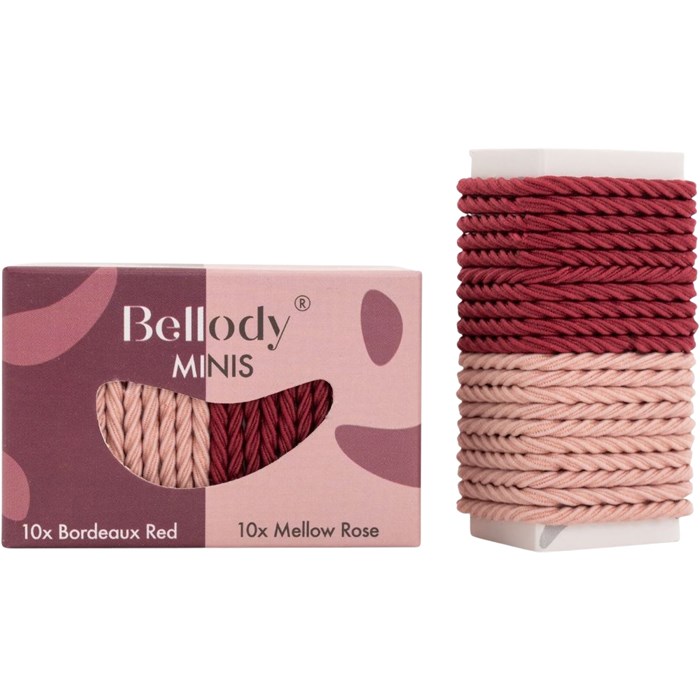 Haargummi Set Mellow Rose & Bordeaux Red