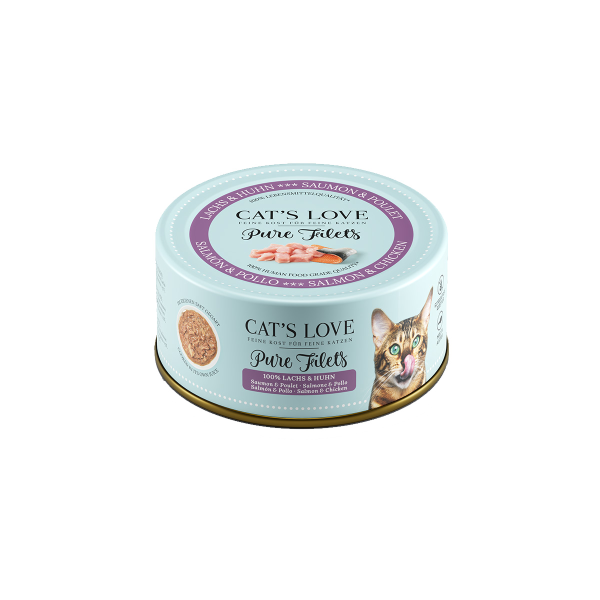 Cat's Love Pure Filets Huhn & Lachs günstig kaufen bei ZooRoyal