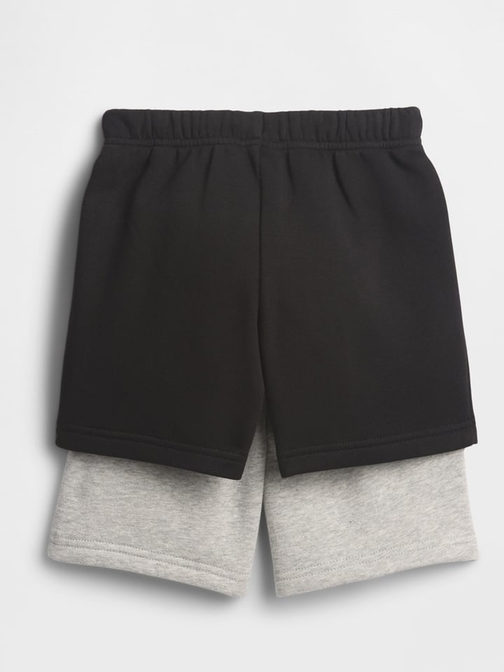 GAP 2er-Set: Sweatshorts in Schwarz/ Grau günstig kaufen