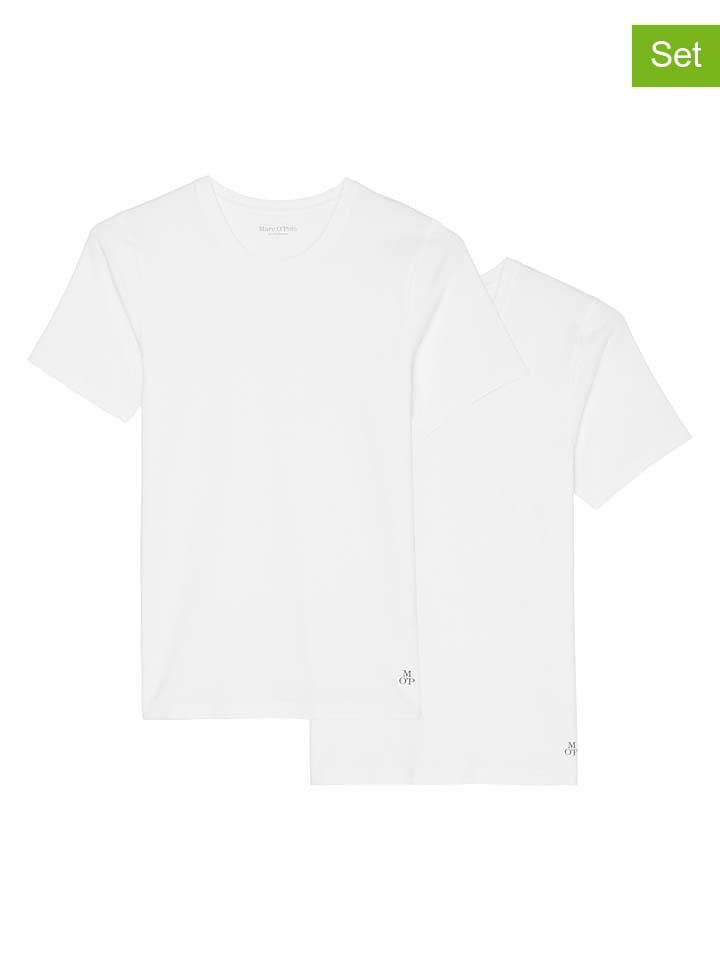 Marc O´Polo 2er-Set: Shirts in Weiß günstig kaufen