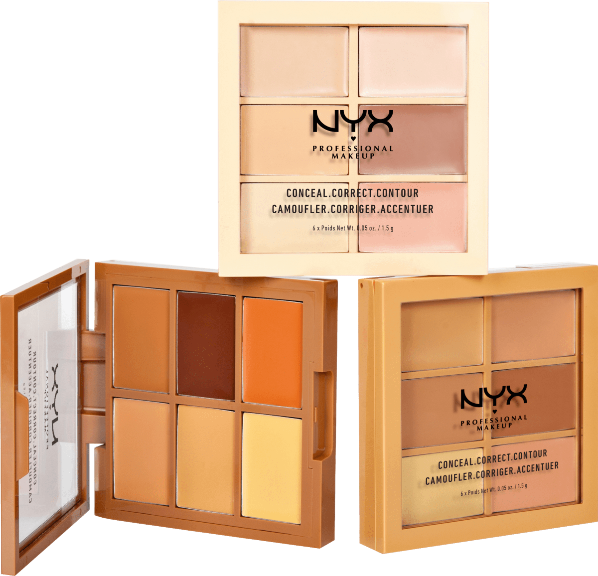 Contouringpalette 3C Color Correcting 04, 9 g