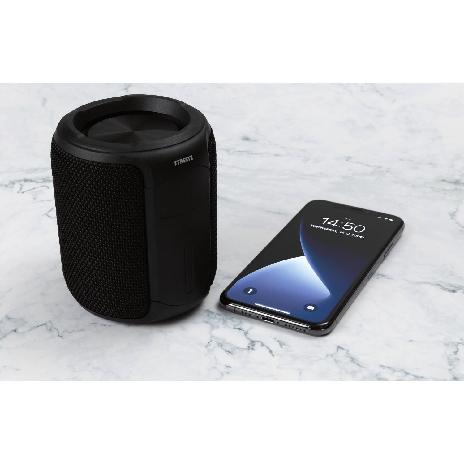 STREETZ 10W TWS IPX7 Bluetooth Speaker