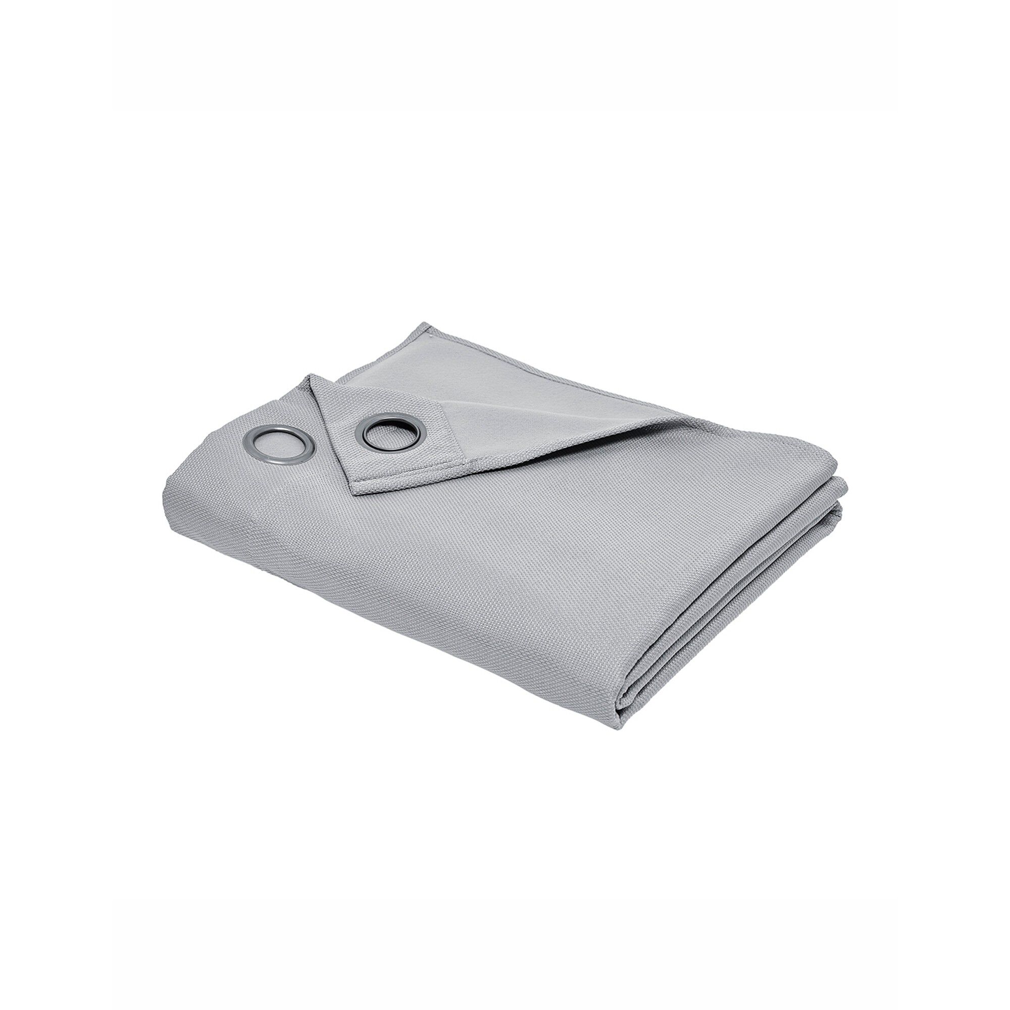 Rideau isolant effet chambray finition oeillets