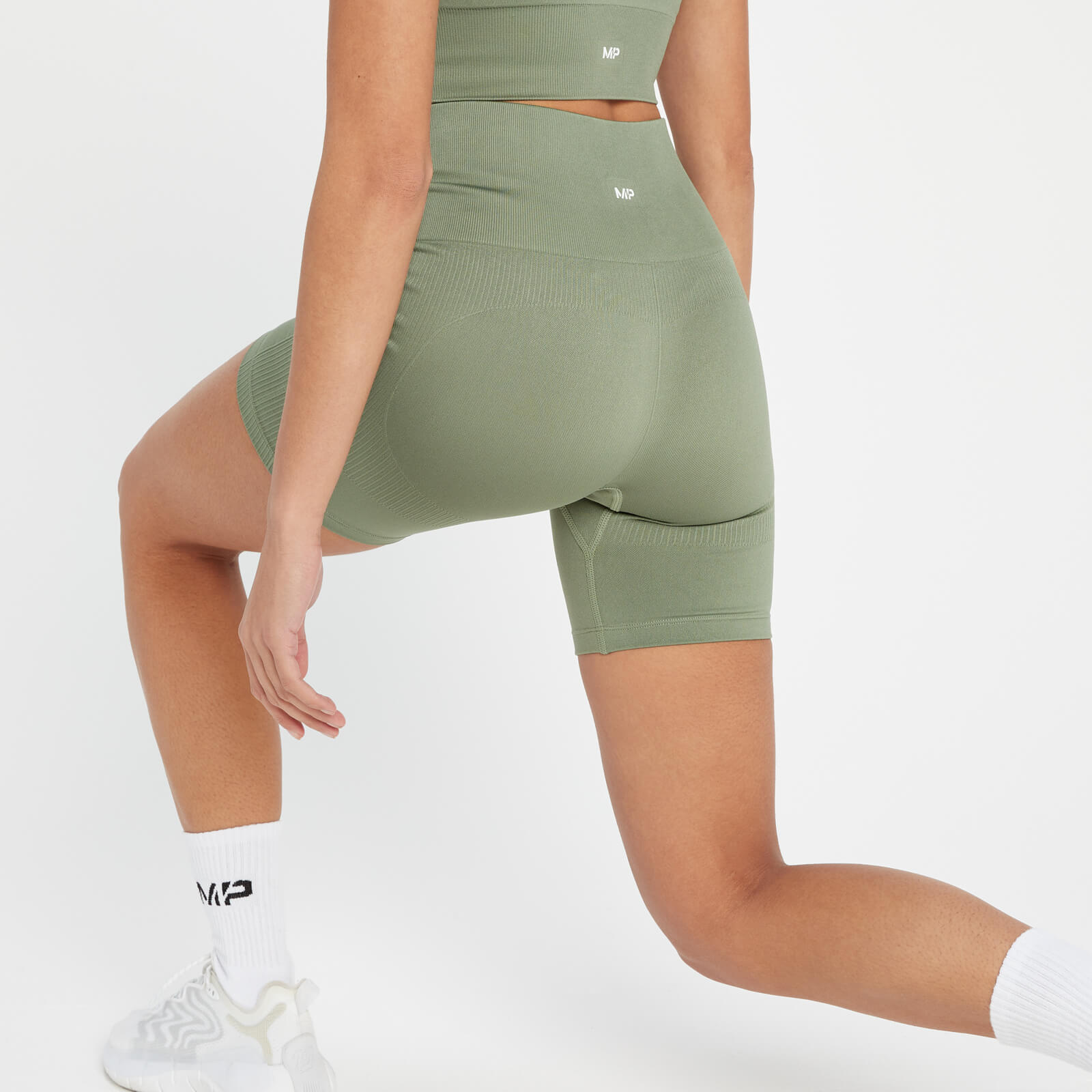Cycliste sans coutures MP Shape pour femmes – Jade délavé