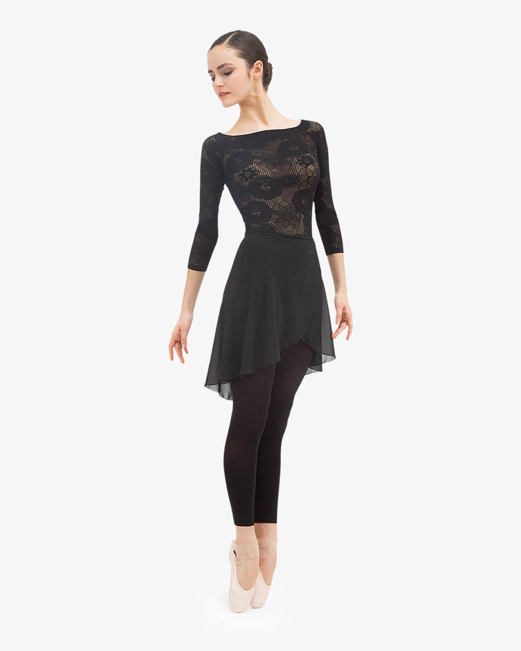 Long chiffon skirt