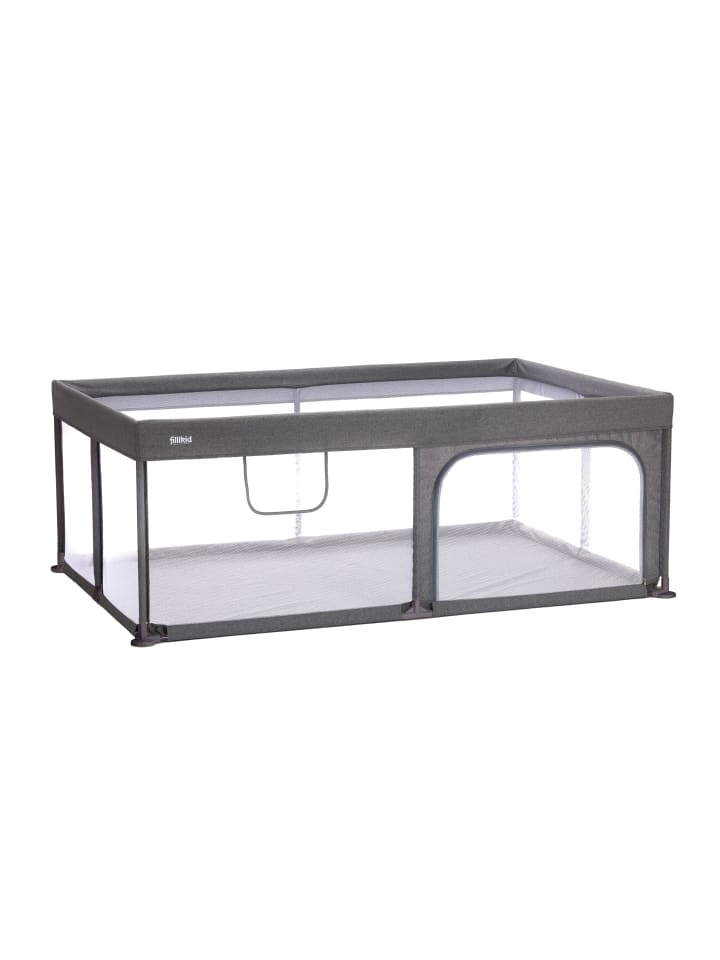 fillikid Laufgitter groß 180 x 120 cm Exklusiv in Grau günstig kaufen onesize