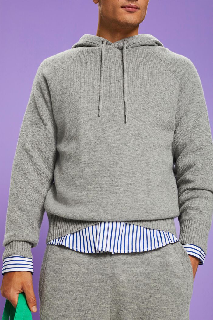 Unisex-Strickpullover aus Wolle und Kaschmir