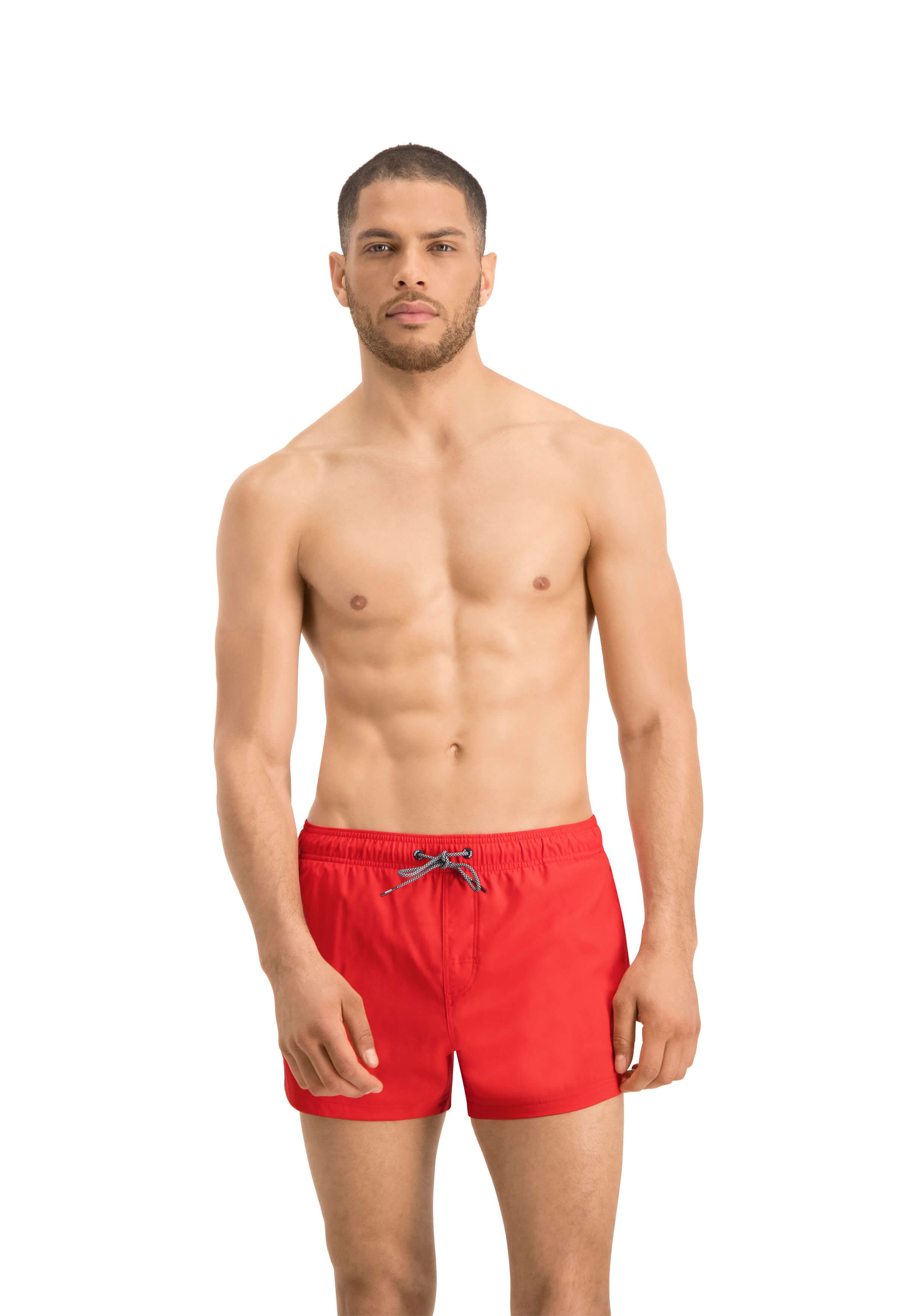 PUMA Short rote Badehose