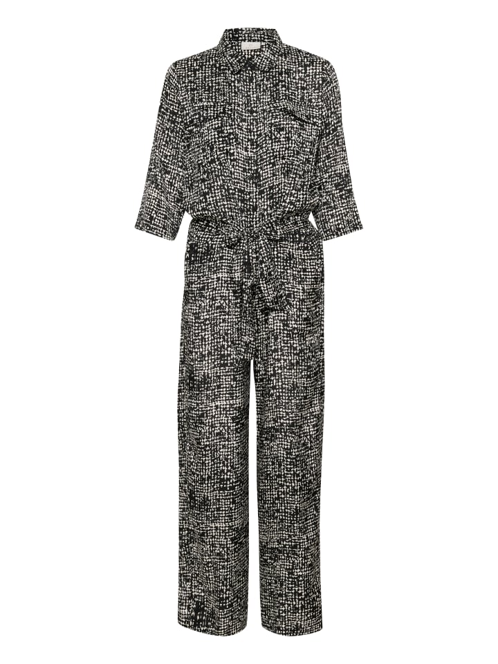 Kaffe Overall KApollie in Black/Turtledove Graphic Dot günstig kaufen