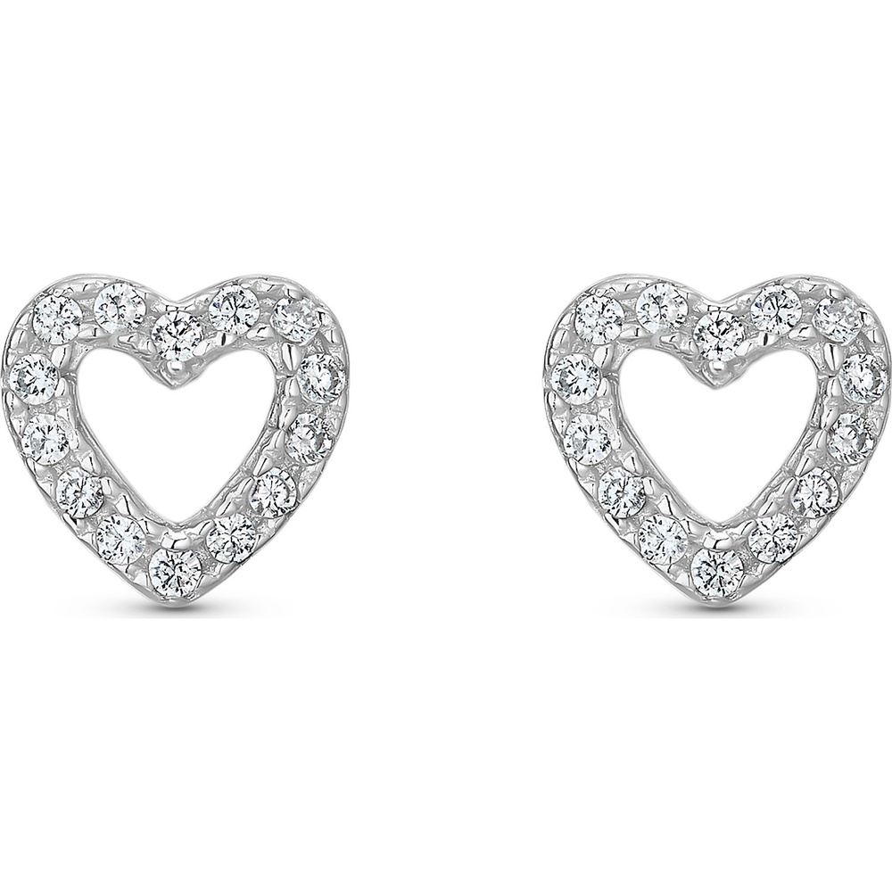 FAVS Boucles d'oreilles à fermoir à poussette 925 Argent Boucles d'oreilles