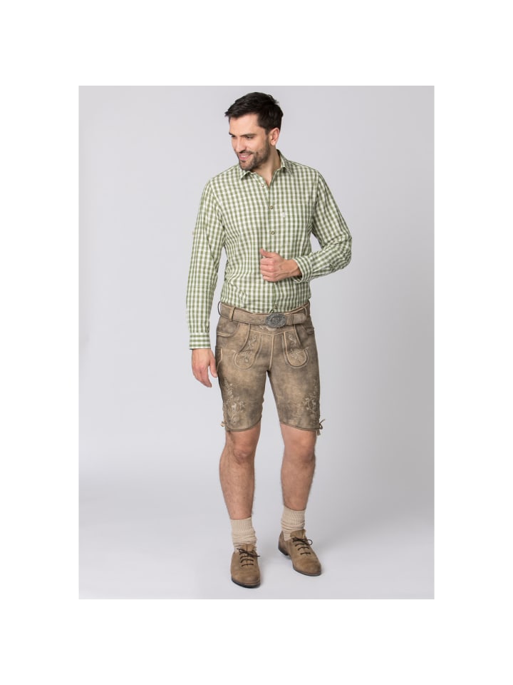 Stockerpoint Lederhose Girgl in braun günstig kaufen