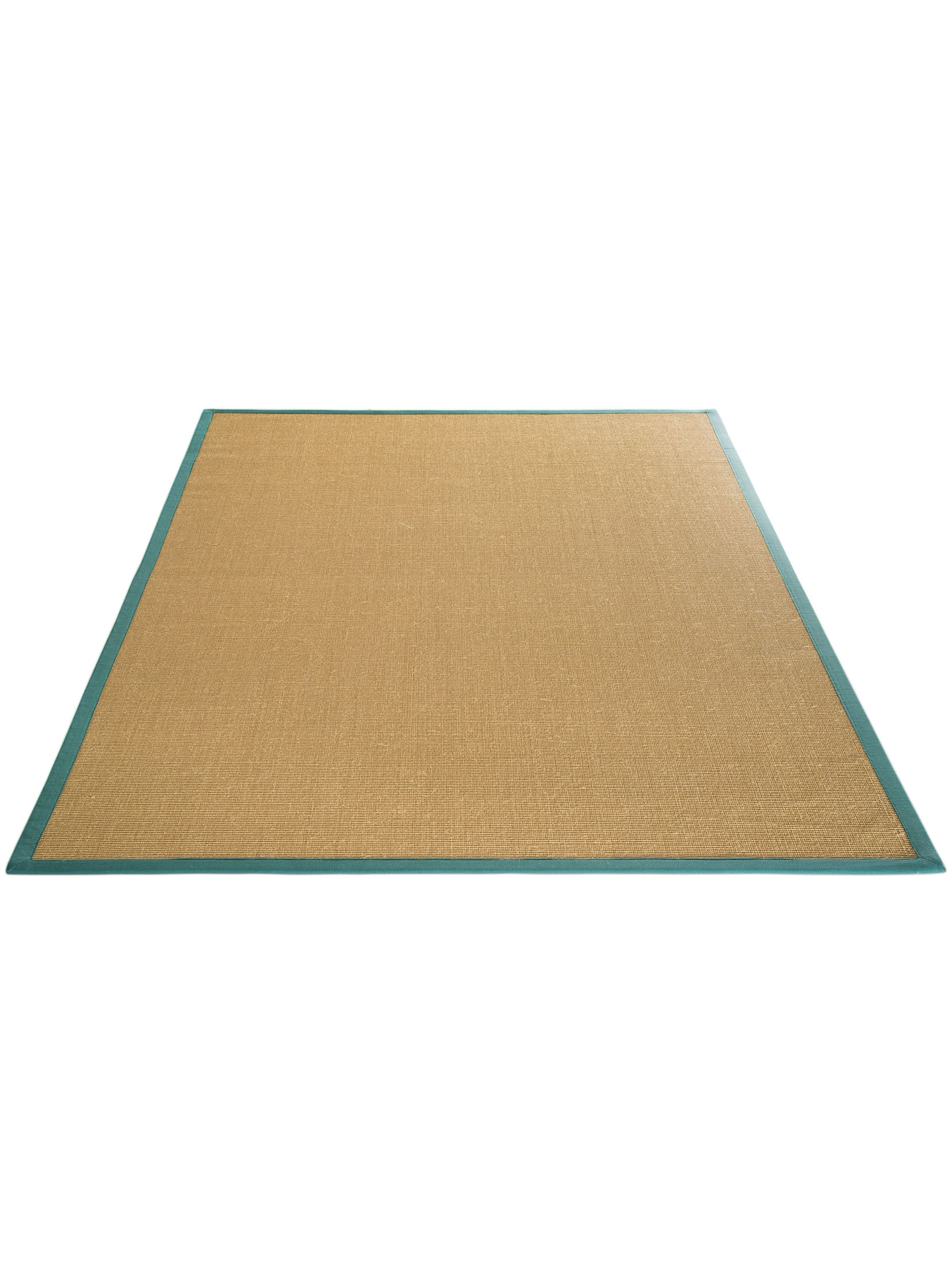 Aruba Nature Sisal-Teppich, Petrol