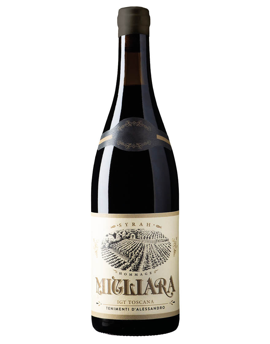 Toscana IGT Syrah Migliara 2016 Tenimenti d’Alessandro 0,75 ℓ