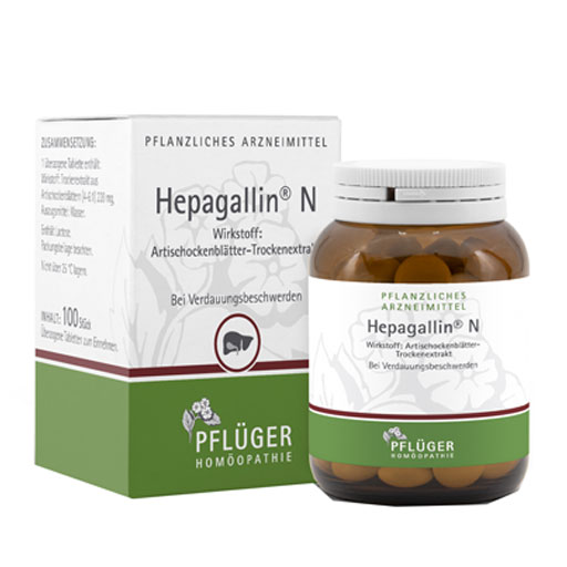 HEPAGALLIN N Dragees  100 St  Dragees