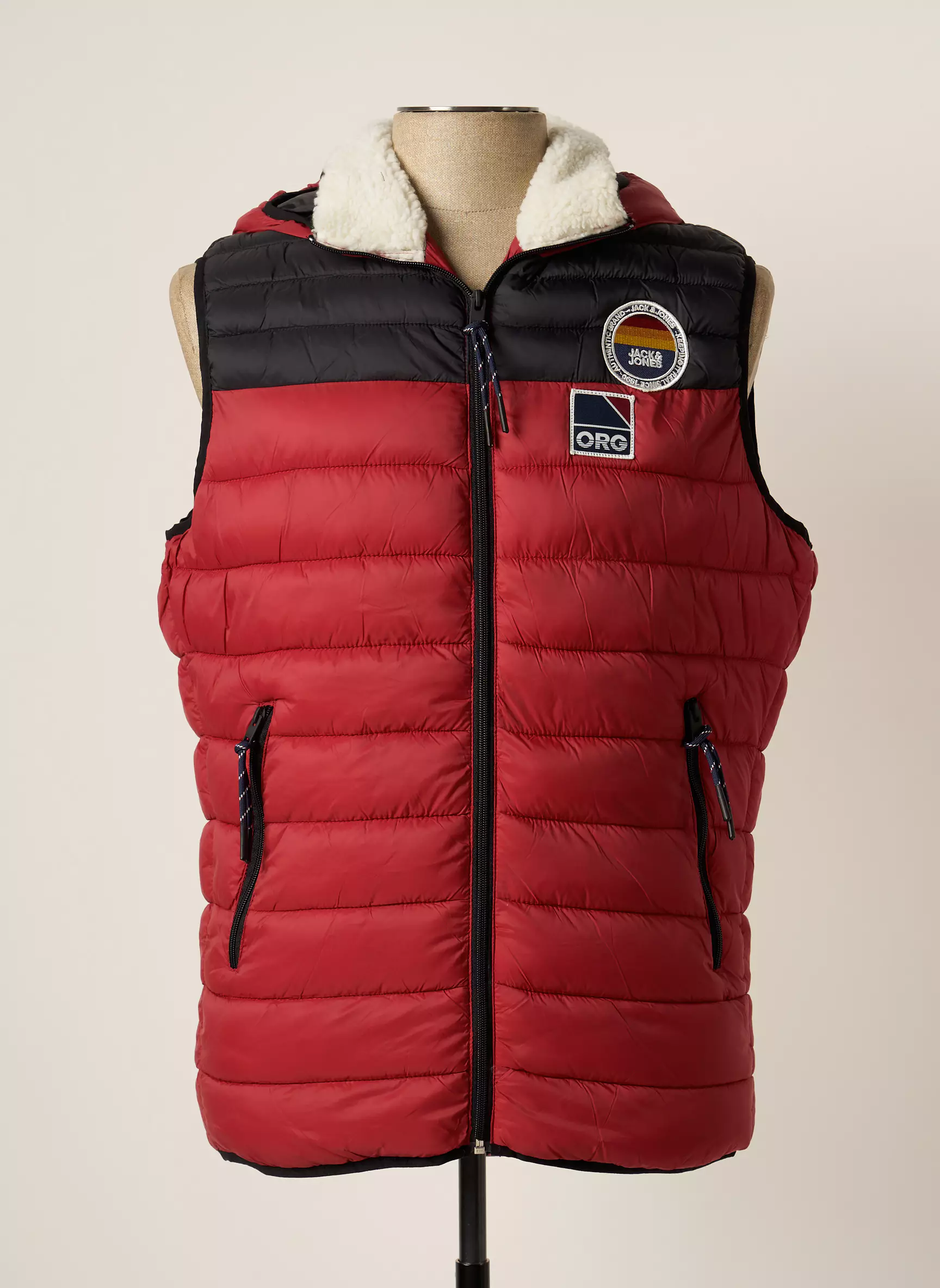 Jack Jones Doudounes Homme couleur rouge
