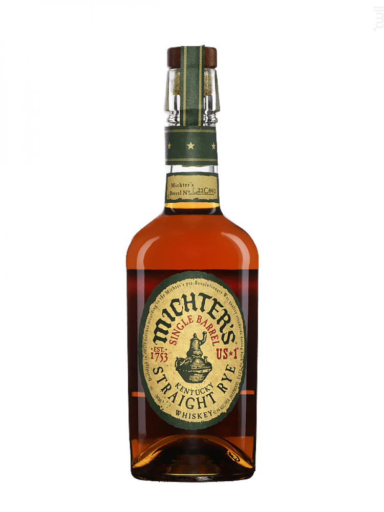 US 1 SINGLE BARREL RYE Michter’S