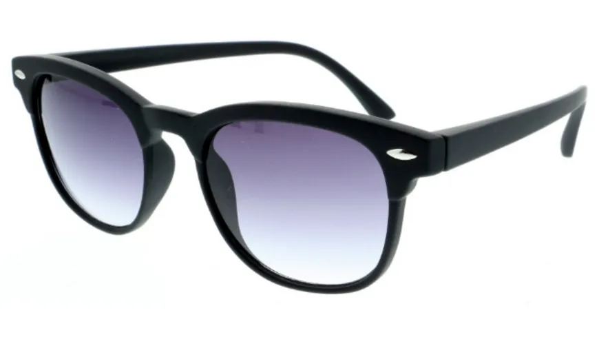 Basley Sun Sonnenbrille Kunststoff Unisex Schwarz gummiert